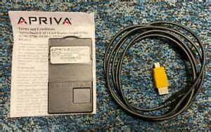 Apriva Secure Bluetooth Common Access Card (CAC) Reader